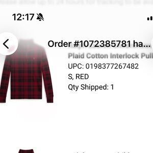 Ralph Lauren Red and Black Plaid Dress